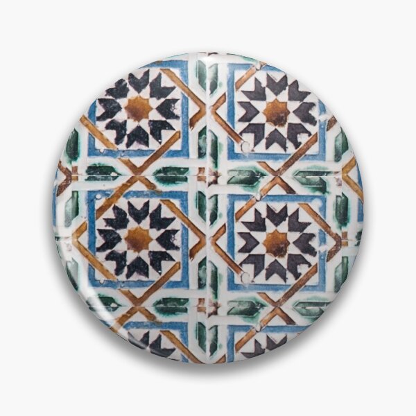 Item preview, Geometric Mudejar Style Azulejo Tile Pattern designed and sold by SofiaAlves.