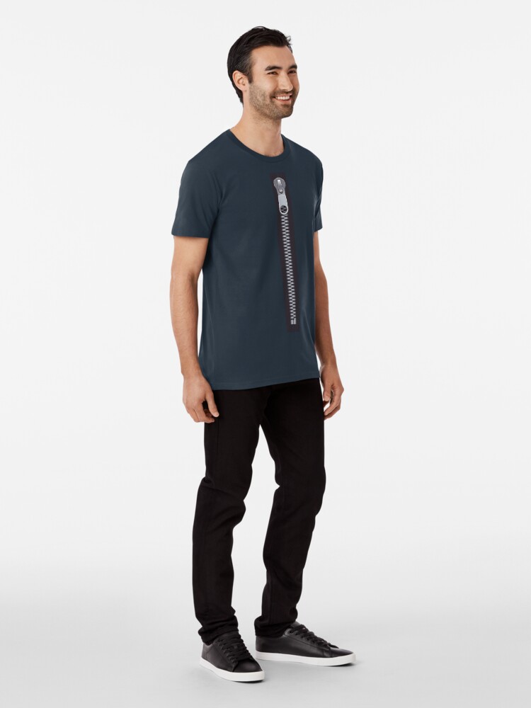 Alternate view of Zipper Premium T-Shirt