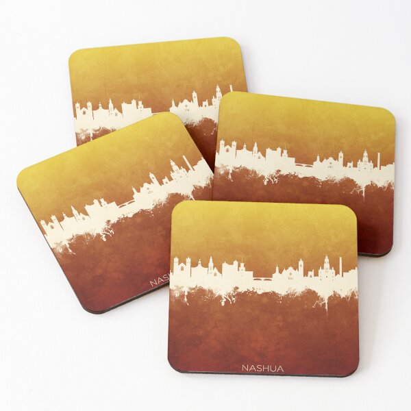 Item preview, Nashua New Hampshire Skyline designed and sold by ArtPrints.