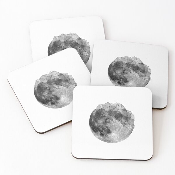 Item preview, Polygon Moon (With Borders) designed and sold by smutazos.