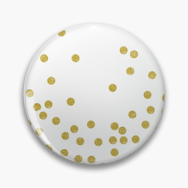 Item preview, Gold polka dot designed and sold by cafelab.