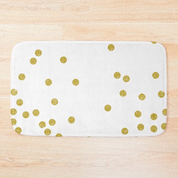 Item preview, Gold polka dot designed and sold by cafelab.