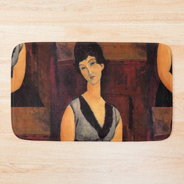 Item preview,  Vintage Portrait painting by  Amedeo Modigliani (Italian, Livorno 1884–1920 Paris) designed and sold by Vintage Designs +.