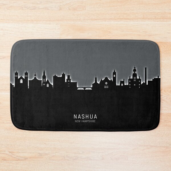 Item preview, Nashua New Hampshire Skyline designed and sold by ArtPrints.