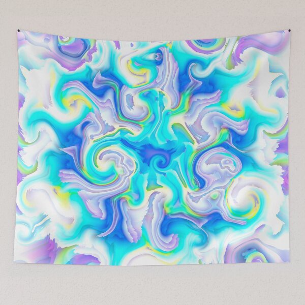 Item preview, blue purple marble art designed and sold by haroulita.