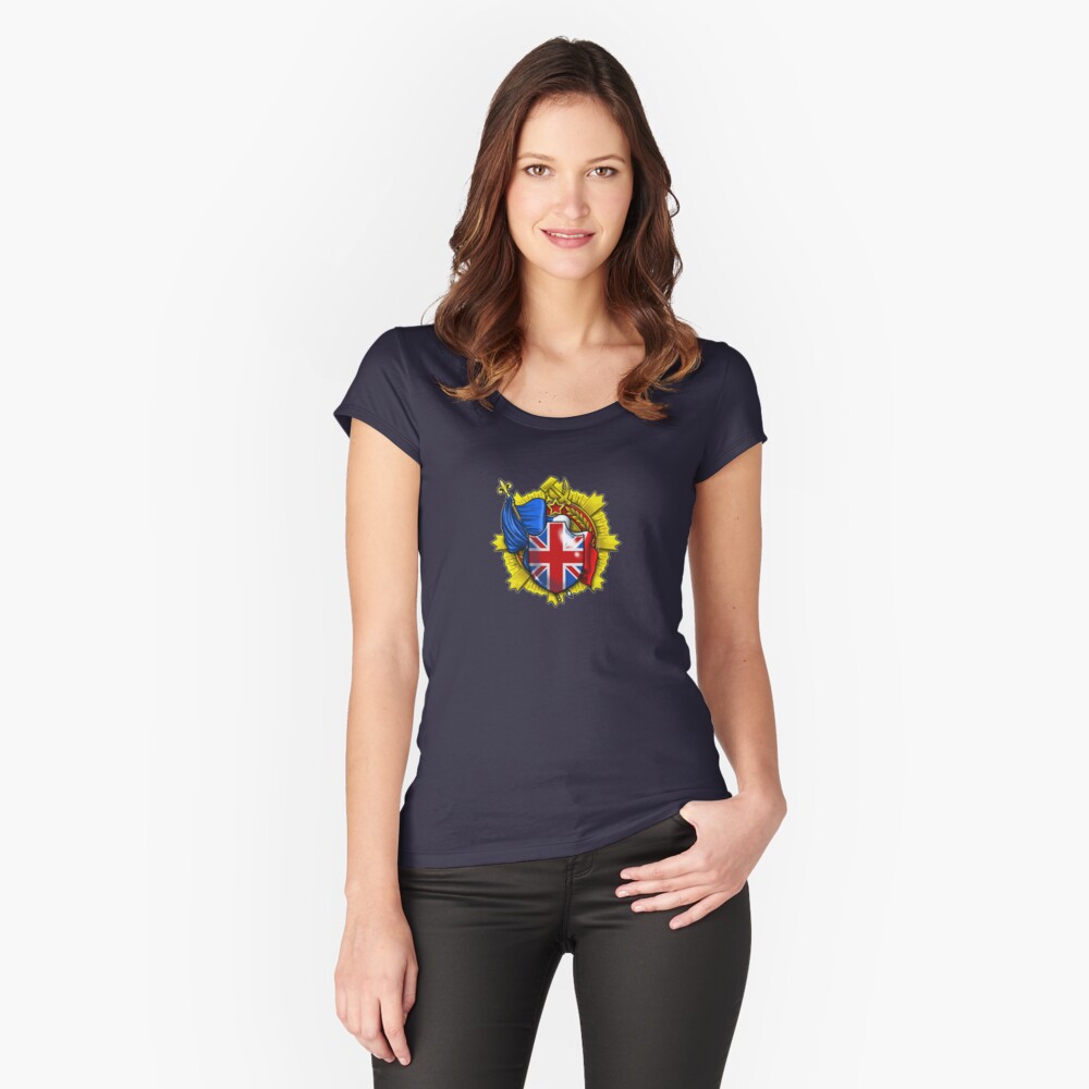 Item preview, Fitted Scoop T-Shirt designed and sold by TheOnyxPath.