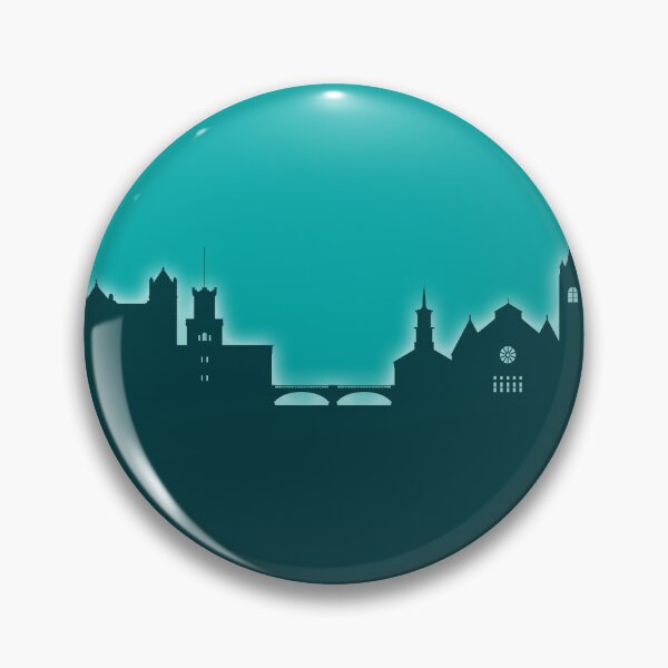 Item preview, Nashua New Hampshire Skyline designed and sold by ArtPrints.