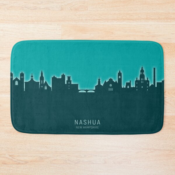 Item preview, Nashua New Hampshire Skyline designed and sold by ArtPrints.
