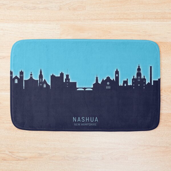 Item preview, Nashua New Hampshire Skyline designed and sold by ArtPrints.