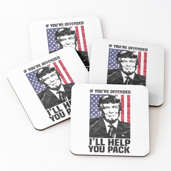 Item preview, If You're Offended I'll Help You Pack Gift Ideas designed and sold by AlphaDist2.