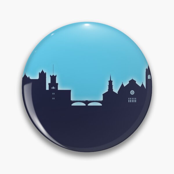 Item preview, Nashua New Hampshire Skyline designed and sold by ArtPrints.