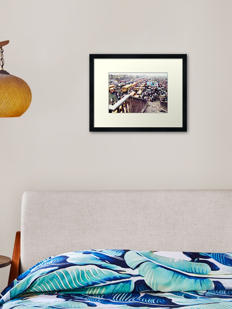 Thumbnail 2 of 7, Framed Art Print, Multitude of Humanity designed and sold by Muyiwa.