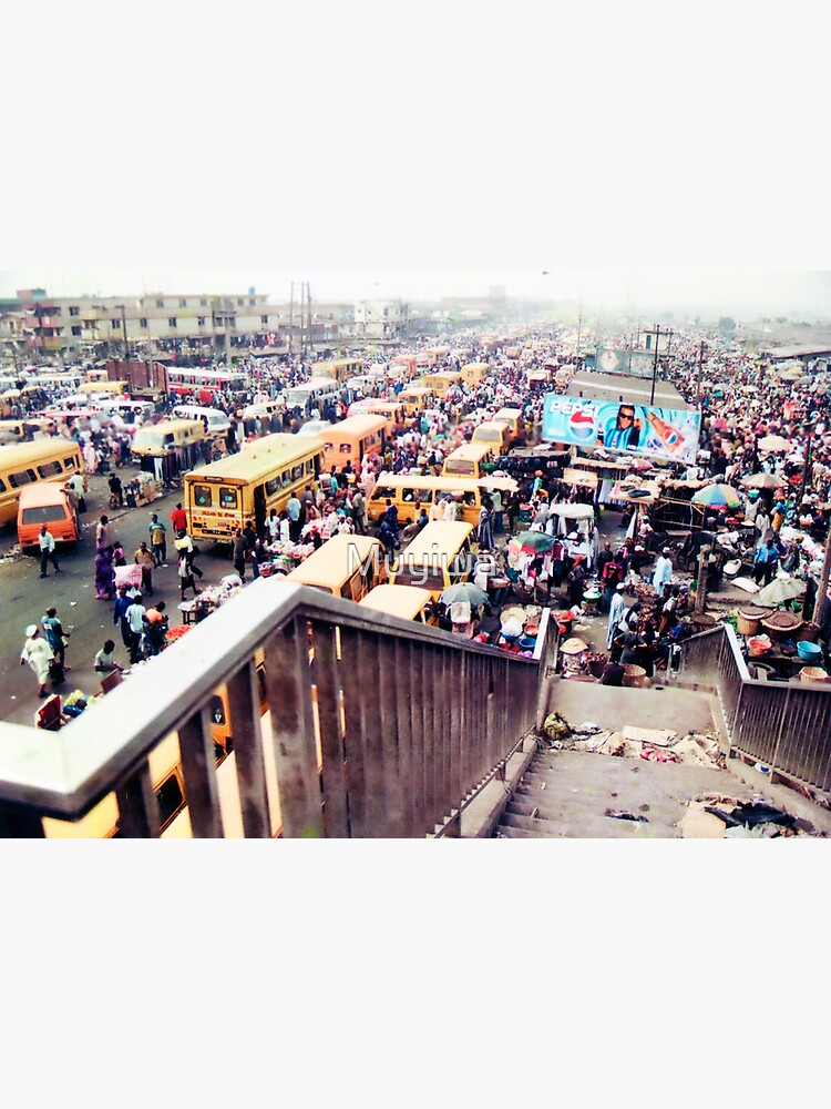 Thumbnail 3 of 3, Canvas Print, Multitude of Humanity designed and sold by Muyiwa.