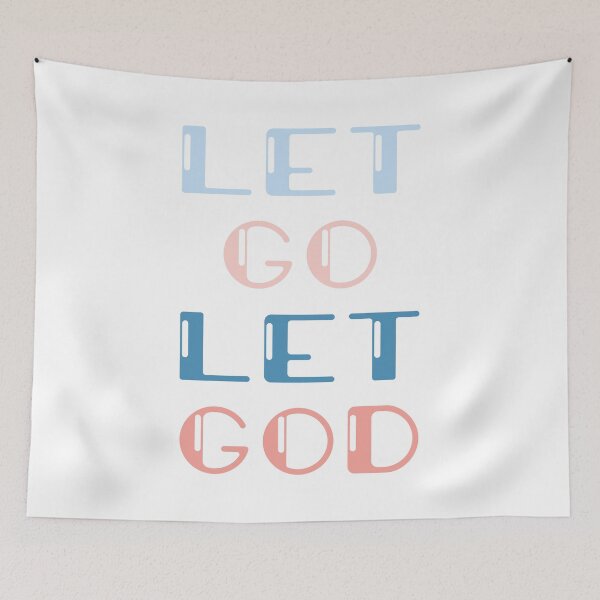Item preview, Let Go Let God designed and sold by themoodydecor.