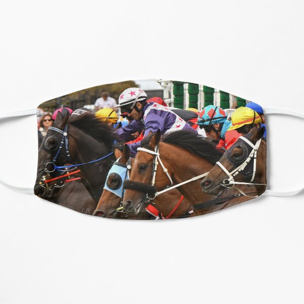Horse racing action 2 Mask