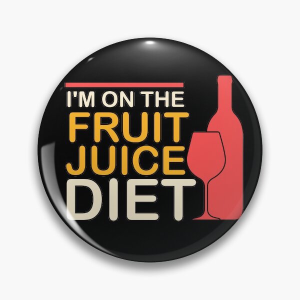 Artikelvorschau, I'm on the fruit juice diet Wein Geschenk entworfen und verkauft von redshirtz.