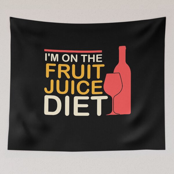 Item preview, I'm on the fruit juice diet wine gift designed and sold by redshirtz.