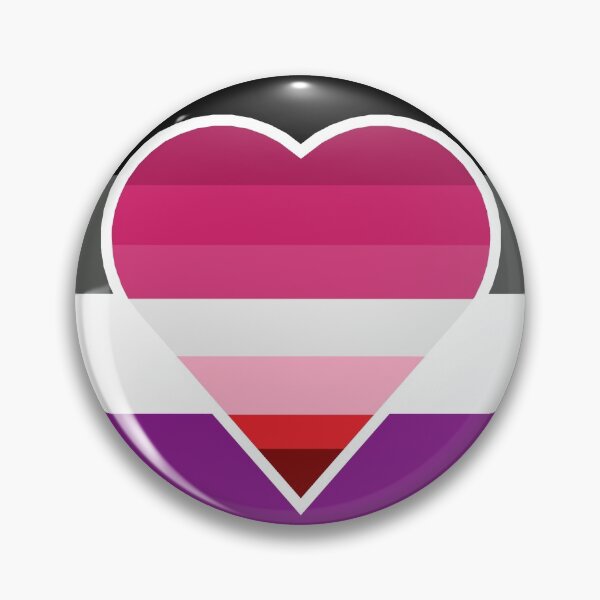 Item preview, Lesbian Asexual Flag designed and sold by DisneyFanatic23.