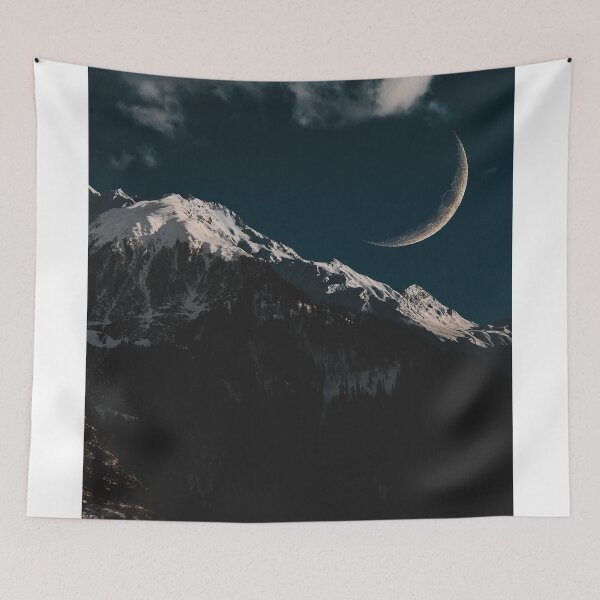 Item preview, Mountains and Moon designed and sold by Moreish.