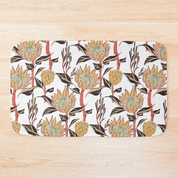 Item preview, Protea in yellow designed and sold by Milatoo.