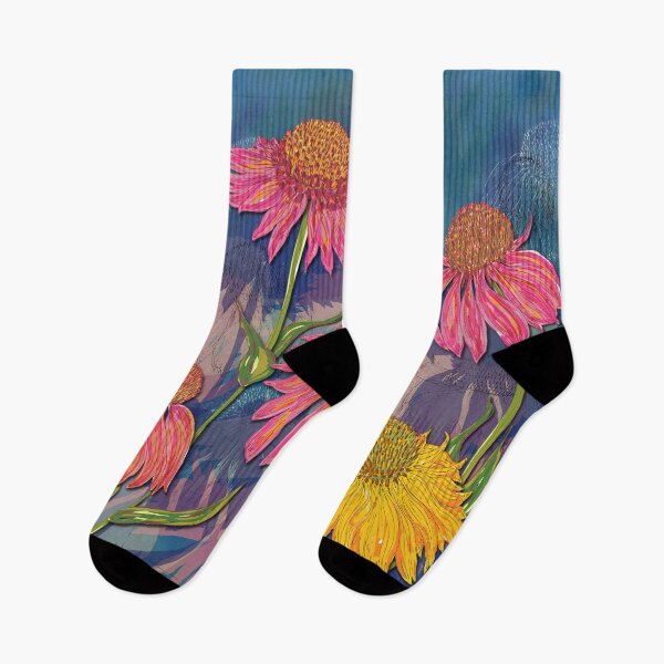 Item preview, Colourful Coneflowers designed and sold by lottibrown.