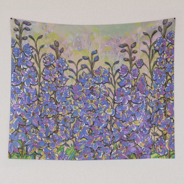 Item preview, Darling Delphiniums designed and sold by lottibrown.