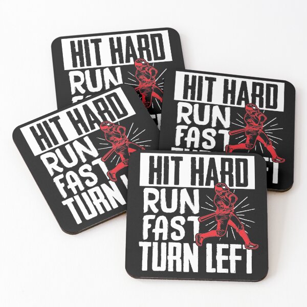 Item preview, Running Gift, Hit Hard Run Fast Turn Left designed and sold by SlinkyDesigns.