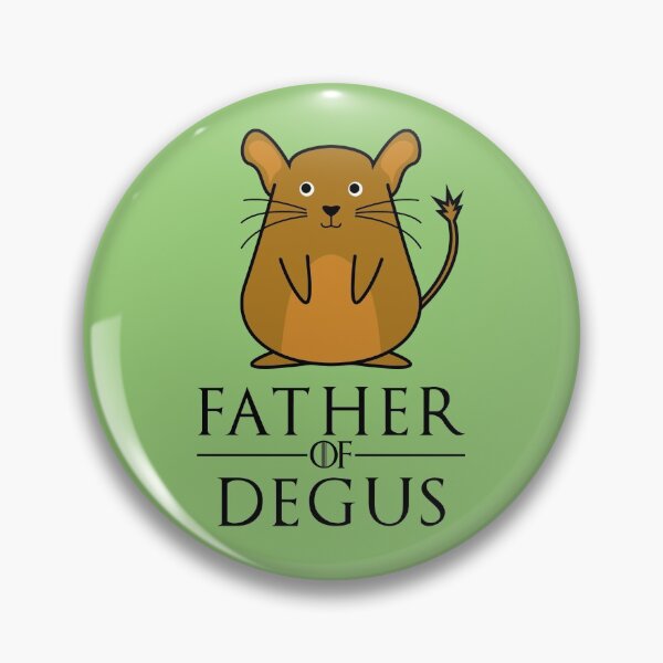 Item preview, Father of Degus designed and sold by RatArt Designs.