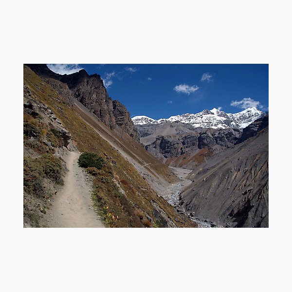 Item preview, The Path to Thorung Phedi designed and sold by SerenaB.