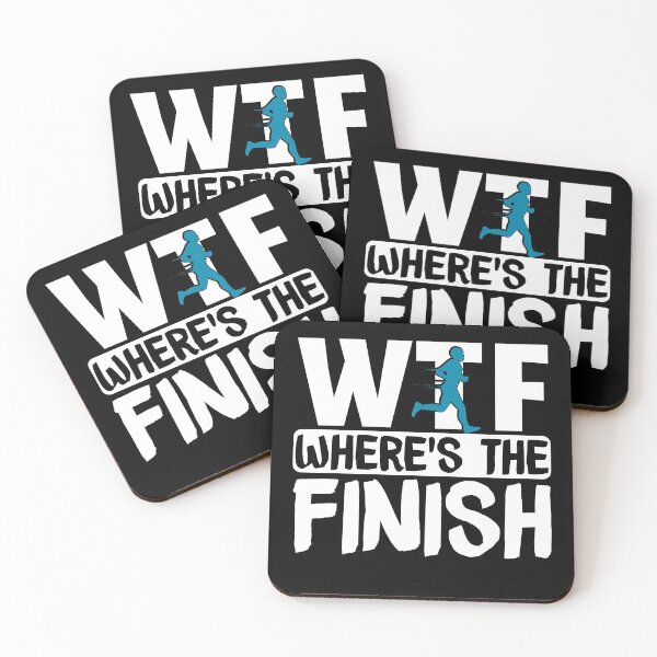 Item preview, Funny Runners Gift, WTF Where's The Finish designed and sold by SlinkyDesigns.