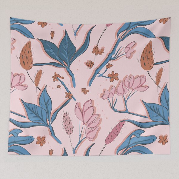 Item preview, Florals in pink designed and sold by Milatoo.