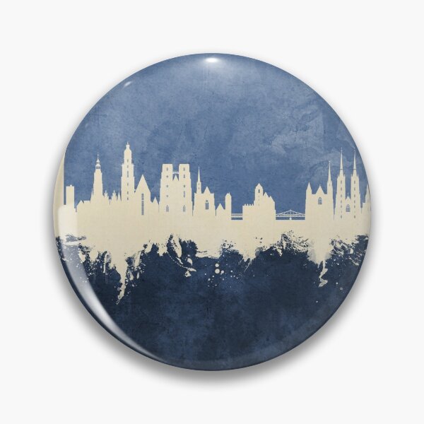 Item preview, Wroclaw Poland Skyline designed and sold by ArtPrints.