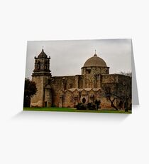 Mission San Jose in San Antonio, Texas Greeting Card