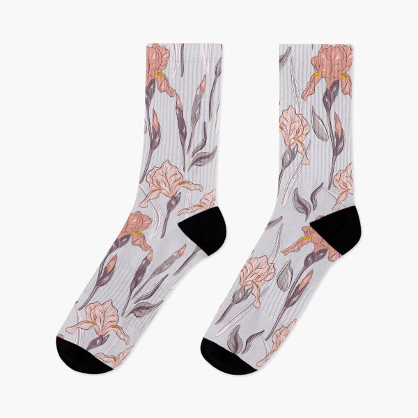Item preview, Iris seamless floral pattern  designed and sold by Milatoo.