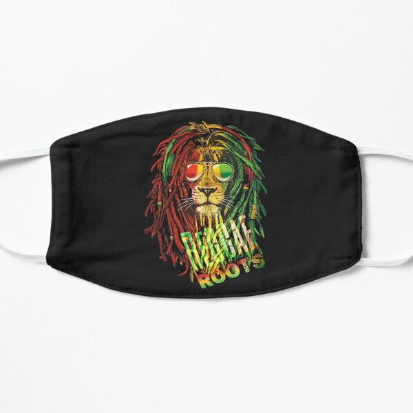 Reggae Roots Flat Mask
