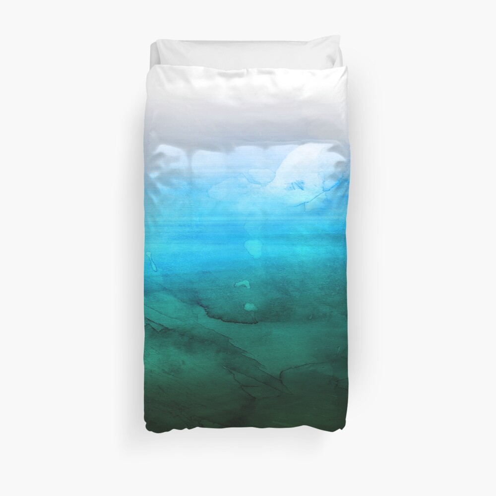 Green Lagoon Duvet Cover