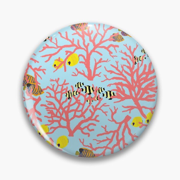 Item preview, tropical corals pattern designed and sold by FVO-italydesign.