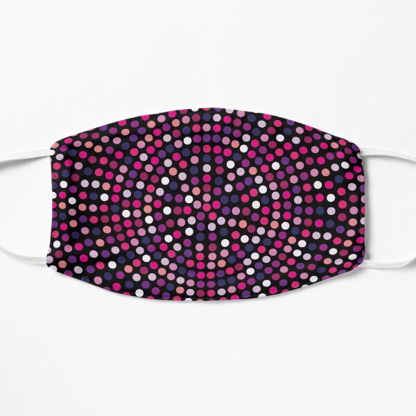 Pink Circle Spots Mask