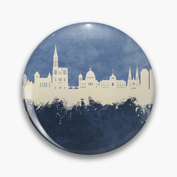 Item preview, Strasbourg France Skyline designed and sold by ArtPrints.