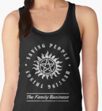 Supernatural Family Business Quote Women's Tank Top