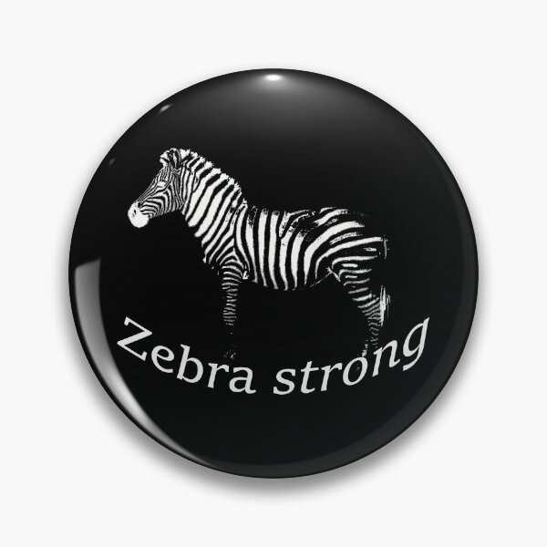 Item preview, Zebra Strong Every Day designed and sold by Trendature Online .