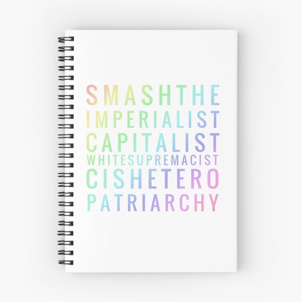 Item preview, Smashtheimperialistcapitalistwhitesupremacistcisheteropatriarchy - rainbow designed and sold by thespyglass.