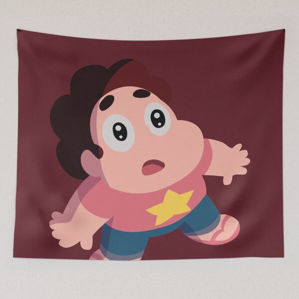 Artikelvorschau, Steven Universe Amazed - Flaches / linienloses Design entworfen und verkauft von SmirkingDesigns.