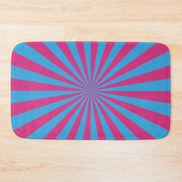 Item preview, Radial Burst - Blue and Pink designed and sold by mrshelenbee.