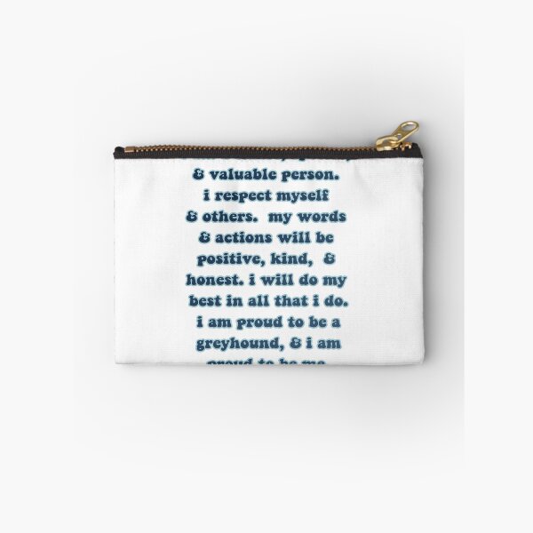 Item preview, greyhound pledge designed and sold by sarachi.