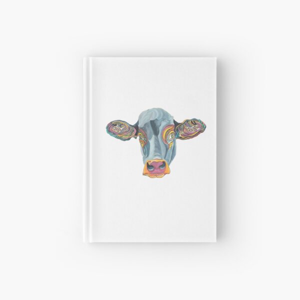 Cute Cow - Don't eat me ... by Giselle Hardcover Journal