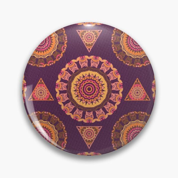 Item preview, Mandala with triangles Pattern designed and sold by dezstudio.