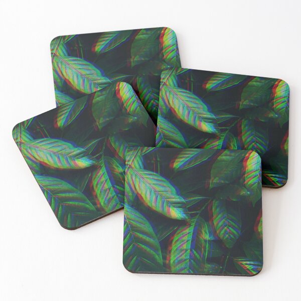 Item preview, Nature in the Matrix Leaves Glitch designed and sold by Ninjakandy.