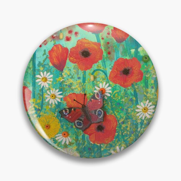 Item preview, Peacocks and Poppies designed and sold by Jo Grundy.