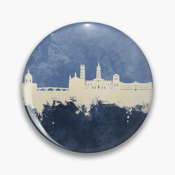 Item preview, Toulouse France Skyline designed and sold by ArtPrints.
